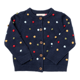 Girls Maude Sweater || Navy