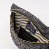 Ray Bum Bag || Woven Soft Grain Leather