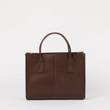 Jackie Midi Tote Bag || Chocolate Classic Leather