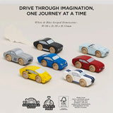 Classic Wooden Sports Car Set