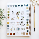 Watercolor Workbook || Winter