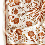 Silk Bandana Scarf || Desert Floral
