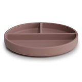 Silicone Suction Plate || Cloudy Mauve