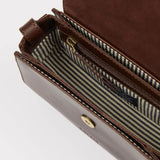 Kendalini Mini Bag || Chocolate Classic Leather