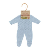 Knitted Pajama 38cm || Blue
