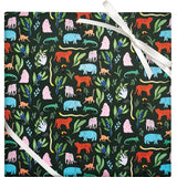 Gift Wrap Roll || Tropical Jungle Animals