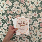 New Baby Greeting Card || Little Duckling