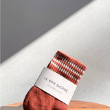 Girlfriend Socks || Terracotta