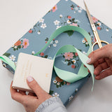 Mint Luxury Satin Ribbon || 10 Meters