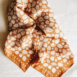Silk Bandana Scarf || Strawberry Patch
