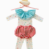 Rainbow Stars Clown Costume