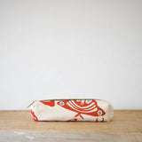 Luna Pencil Bag || Kelly + Pea, Navy Zip