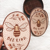 Vinyl Sticker || Bee Kind