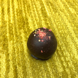 Dark Chocolate Truffles || Freeze Dried Strawberry