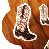 Vinyl Sticker || Cowboy Boot