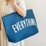 Really Big "Everything" Bag || Ocean Blue