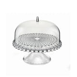 Tiffany Cake Stand with Dome || Small