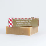Holiday Bar Soap || Peppermint Vanilla