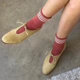 Girlfriend Socks || Terracotta