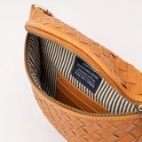 Ray Bum Bag || Woven Soft Grain Leather