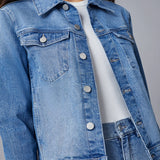 Vika Jacket Classic Denim || Droplet