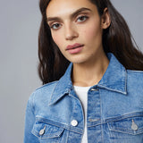 Vika Jacket Classic Denim || Droplet