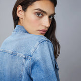 Vika Jacket Classic Denim || Droplet