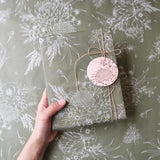 Tissue Paper || King Protea In Olive