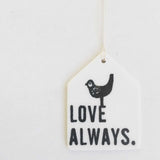 Porcelain Wall Tag || LA