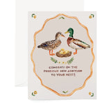 New Baby Greeting Card || Little Duckling