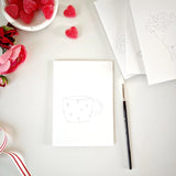 Paintable Notecards || Love Sweet Love