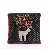 Christmas Throw Pillow Cover || Reindeer