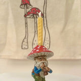 Cake Topper || Mushroom Gnome