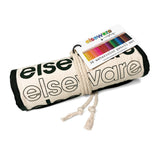Watercolor Pencils with Canvas Roll Up Case