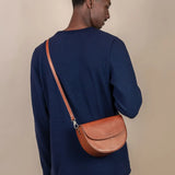 Ava Handbag || Cognac Leather