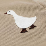 Organic Cotton Goose Suit || Beige