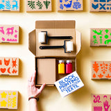 Blockprinting BASIC*  Nature: Pink / Mint