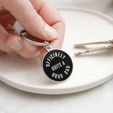 Enamel Keyring || Officially Quite A Good Dad