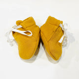 Organic Cotton Solid Baby Booties