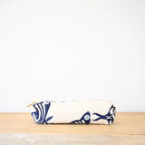 Luna Pencil Bag || Kelly + Pea, Navy Zip