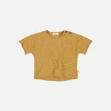 Organic Slub Stripe Baby T-Shirt || Oil