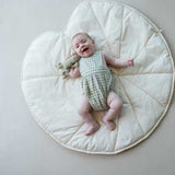 Washable Play Mat || Water Lily Natural