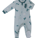 Organic Cotton Footed Sleeper || Born to Fly
