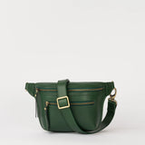 Beck's Bum Bag || Pine Green Classic Leather