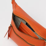 Beck's Bum Bag || Tangerine Classic Leather