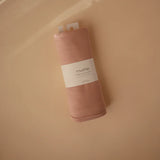Ribbed Baby Blanket || Blush