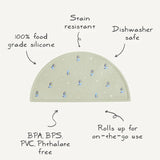Bluey & Mushie Silicone Placemat || Bluey & Ivory