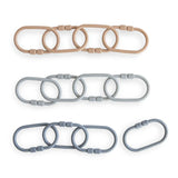 Chain Link Rings || Natural Stone & Tradewinds