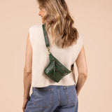 Beck's Bum Bag || Pine Green Classic Leather
