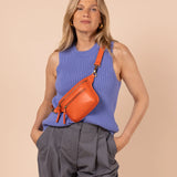Beck's Bum Bag || Tangerine Classic Leather